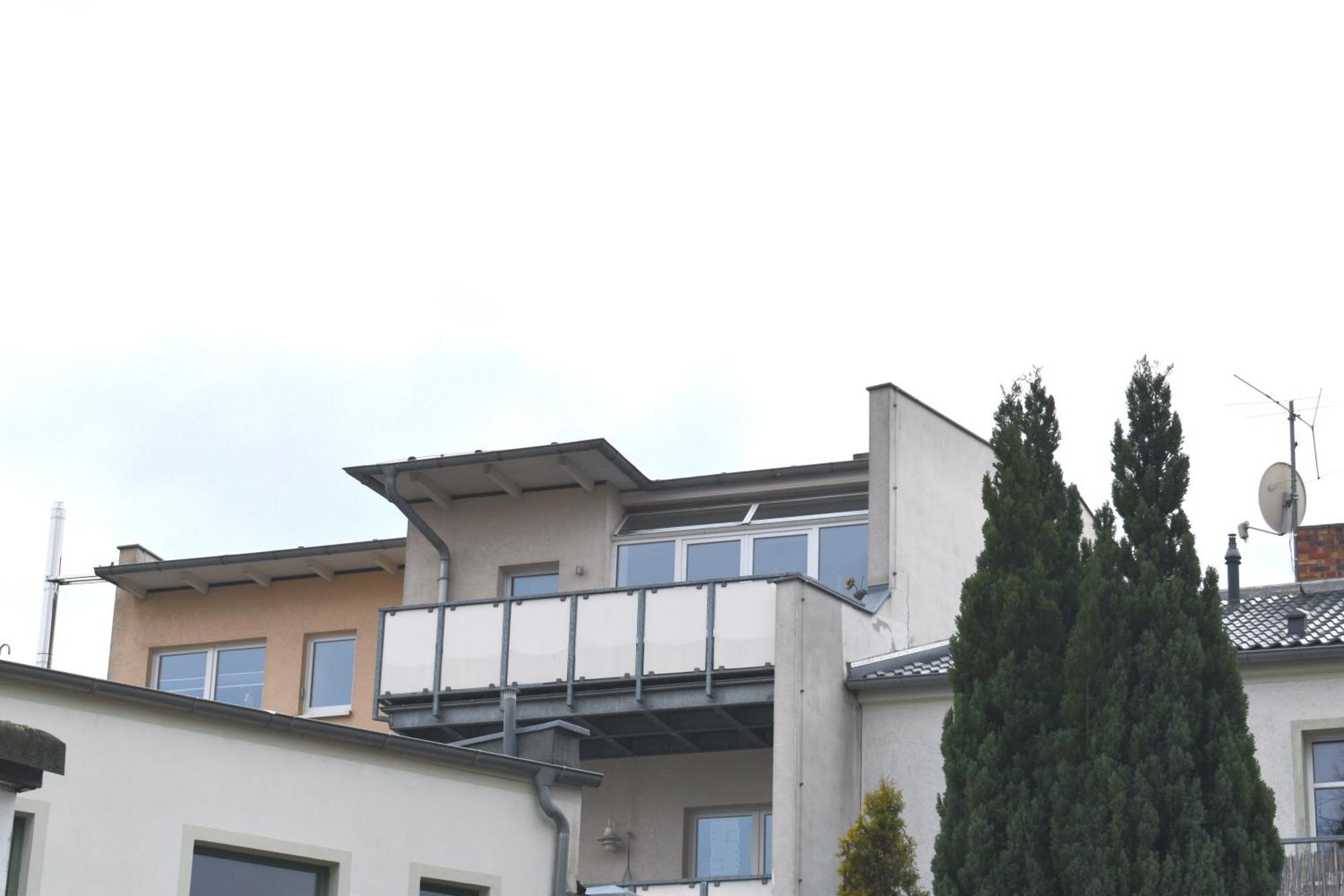 City-Dach-Apartment Mit Loggia - Balkon - Kamin Cottbus Exterior photo