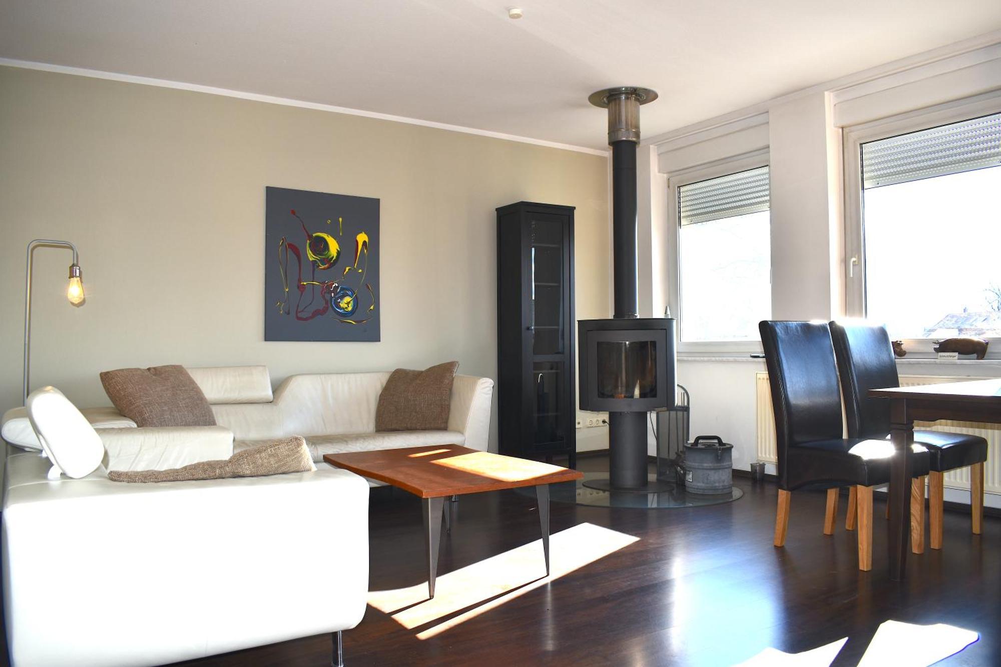 City-Dach-Apartment Mit Loggia - Balkon - Kamin Cottbus Exterior photo